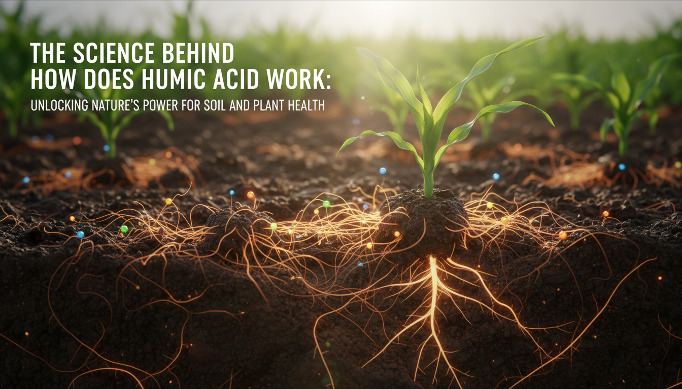 The Science Behind How Does Humic Acid Work: Unlocking Nature’s Power for Soil and Plant Health